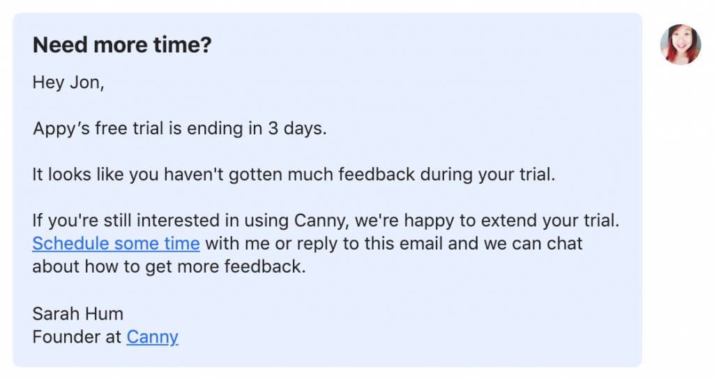 Customer feedback during onboarding